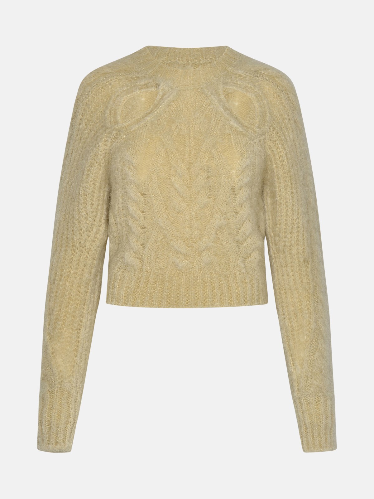Isabel Marant Beige Mohair Blend  Cashmere Sweater