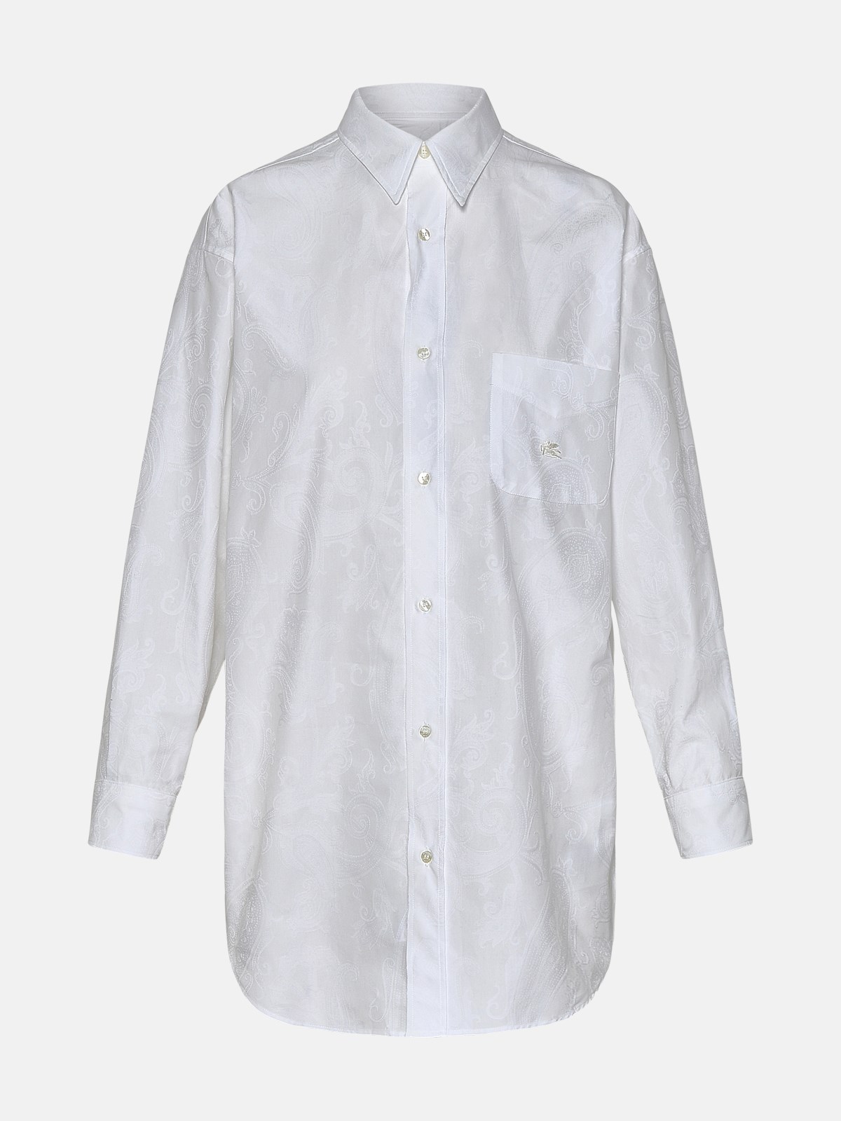 Etro White Cotton Esme Shirt