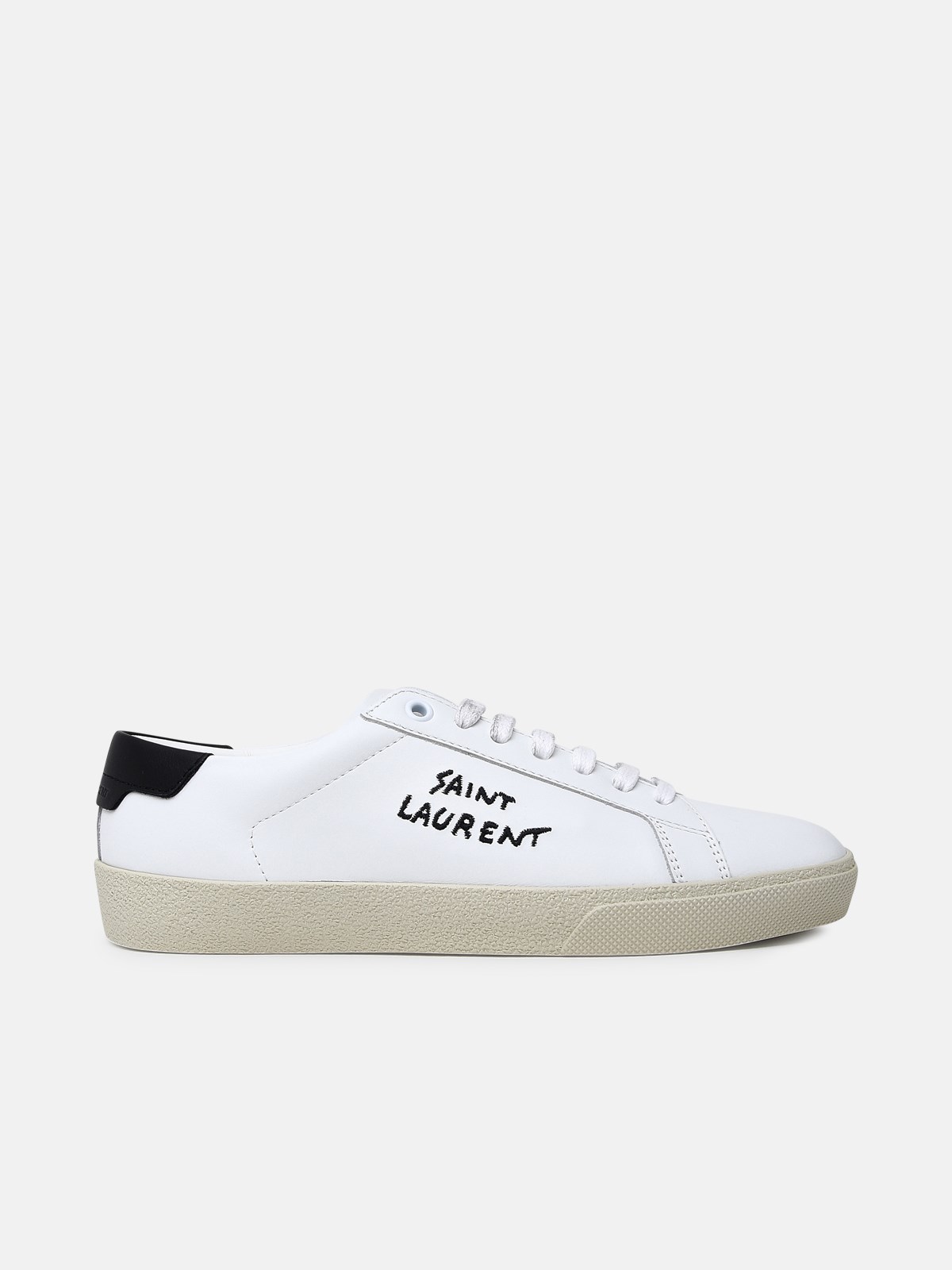 Saint Laurent Sneaker Logo In White