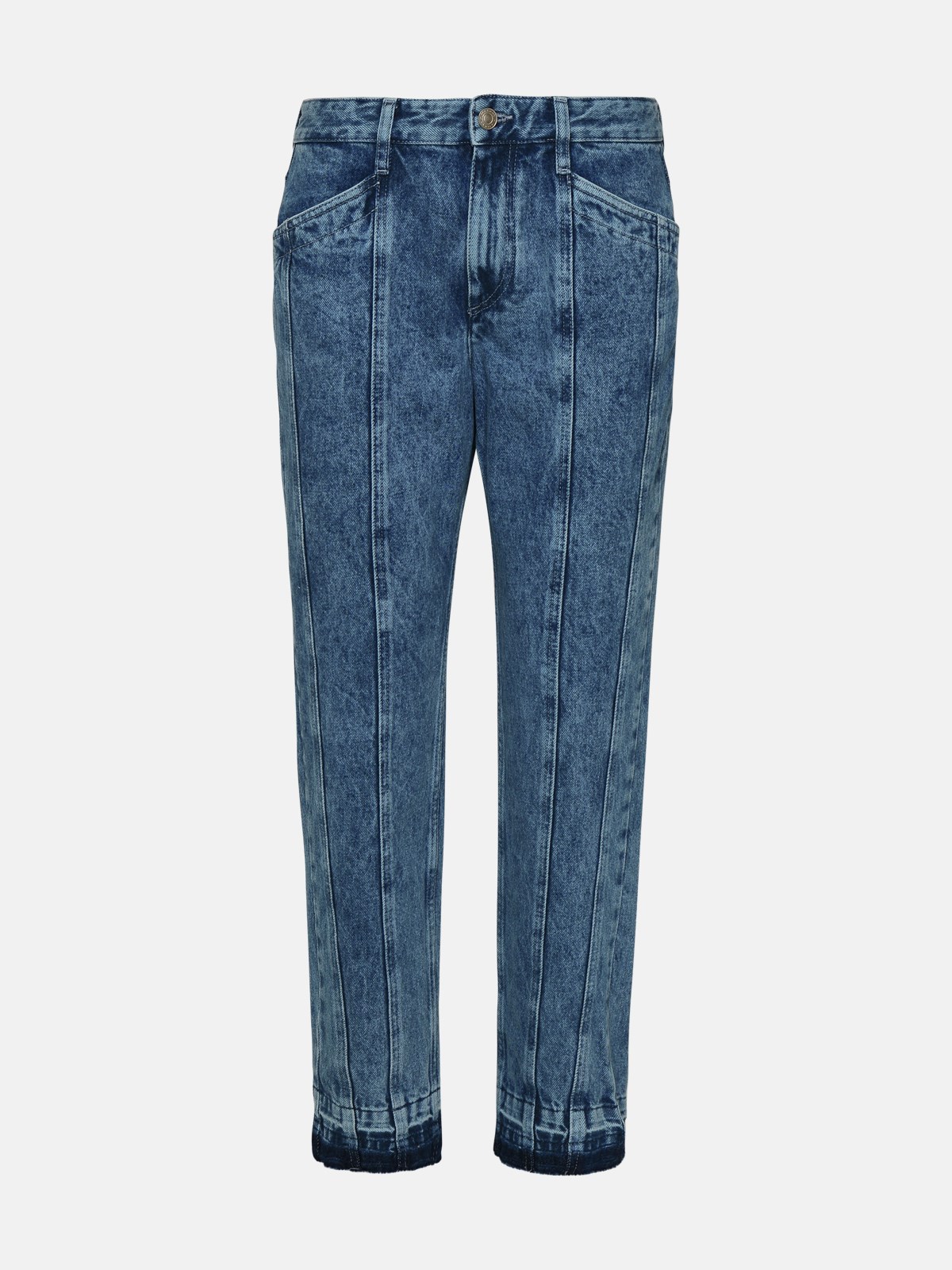 Marant Etoile Blue Cotton Sulanoa Jeans In Light Blue