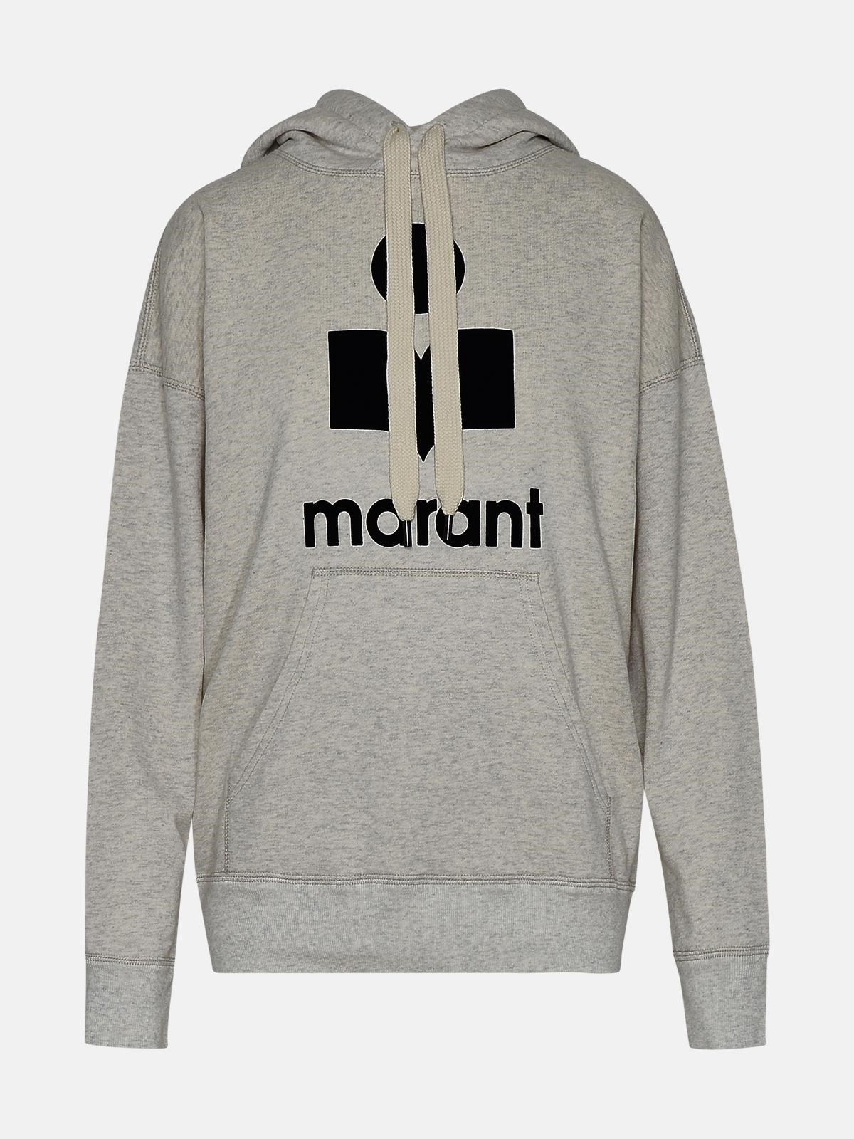 Isabel Marant Étoile Isabel Marant Etoile Gray Cotton Blend Mansel Sweatshirt Women In Beige
