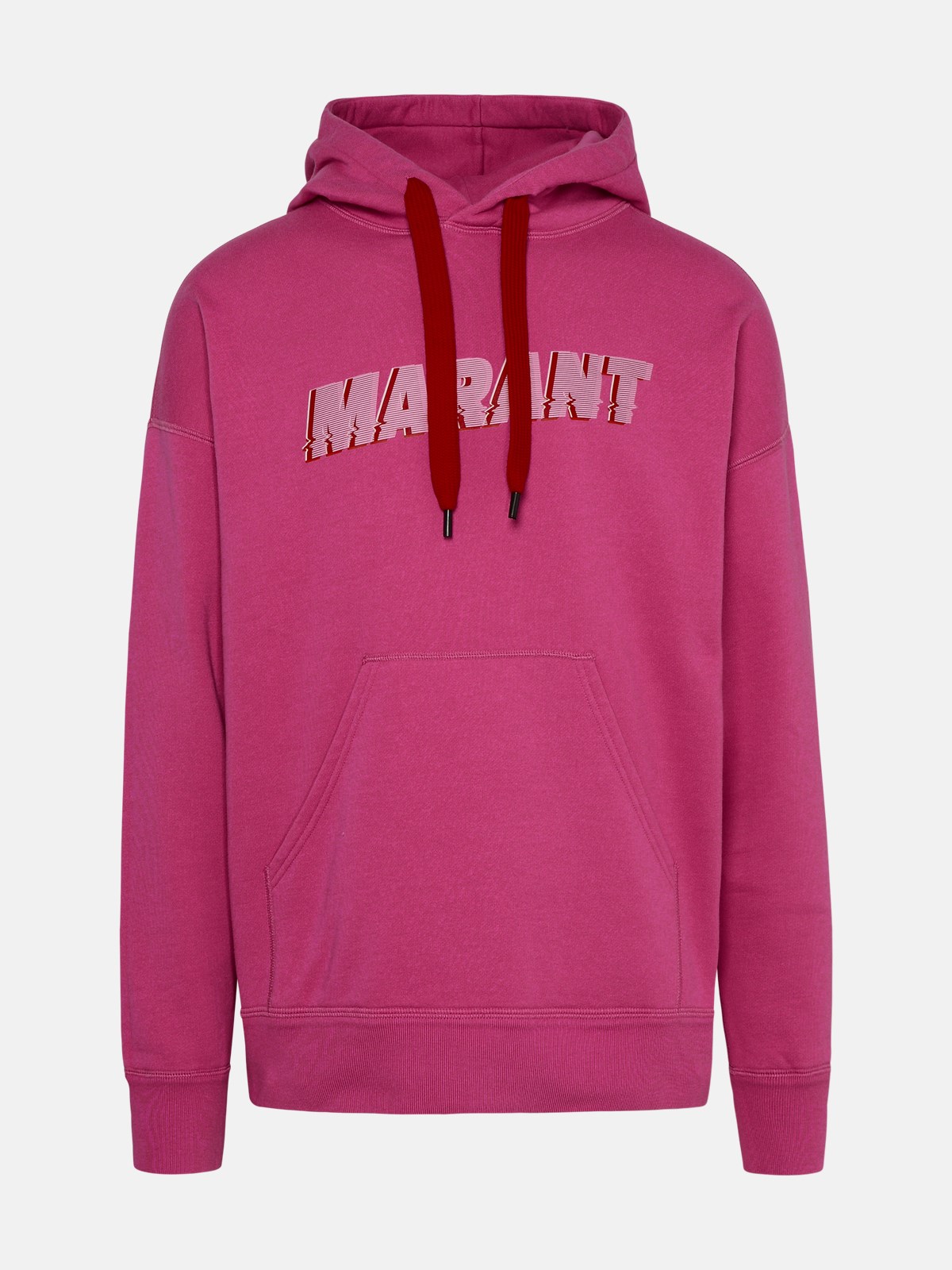 Shop Isabel Marant Rose Cotton Blend Miley Sweatshirt In Pink