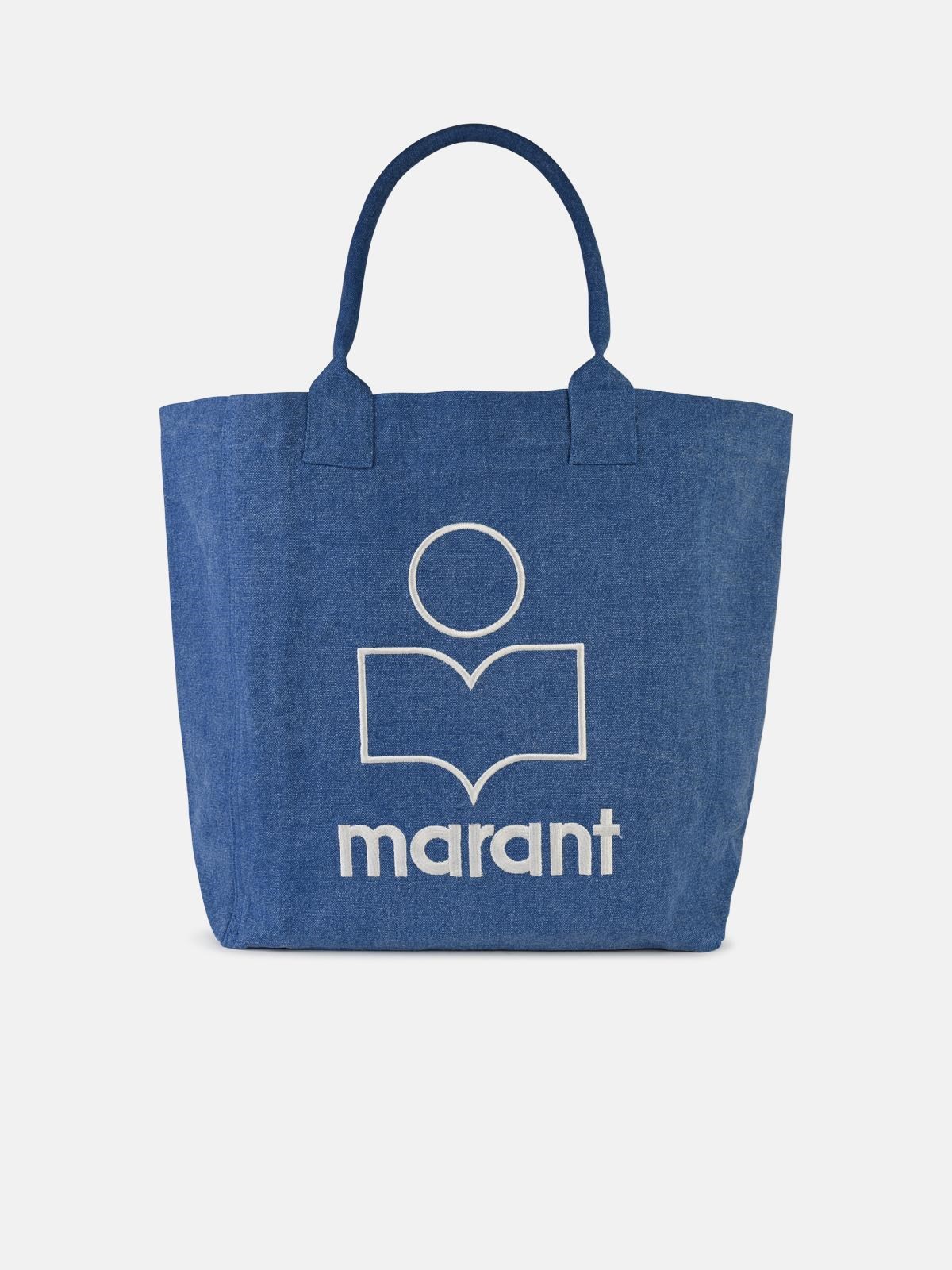 Isabel Marant 'venky' Blue Cotton Shopping Bag