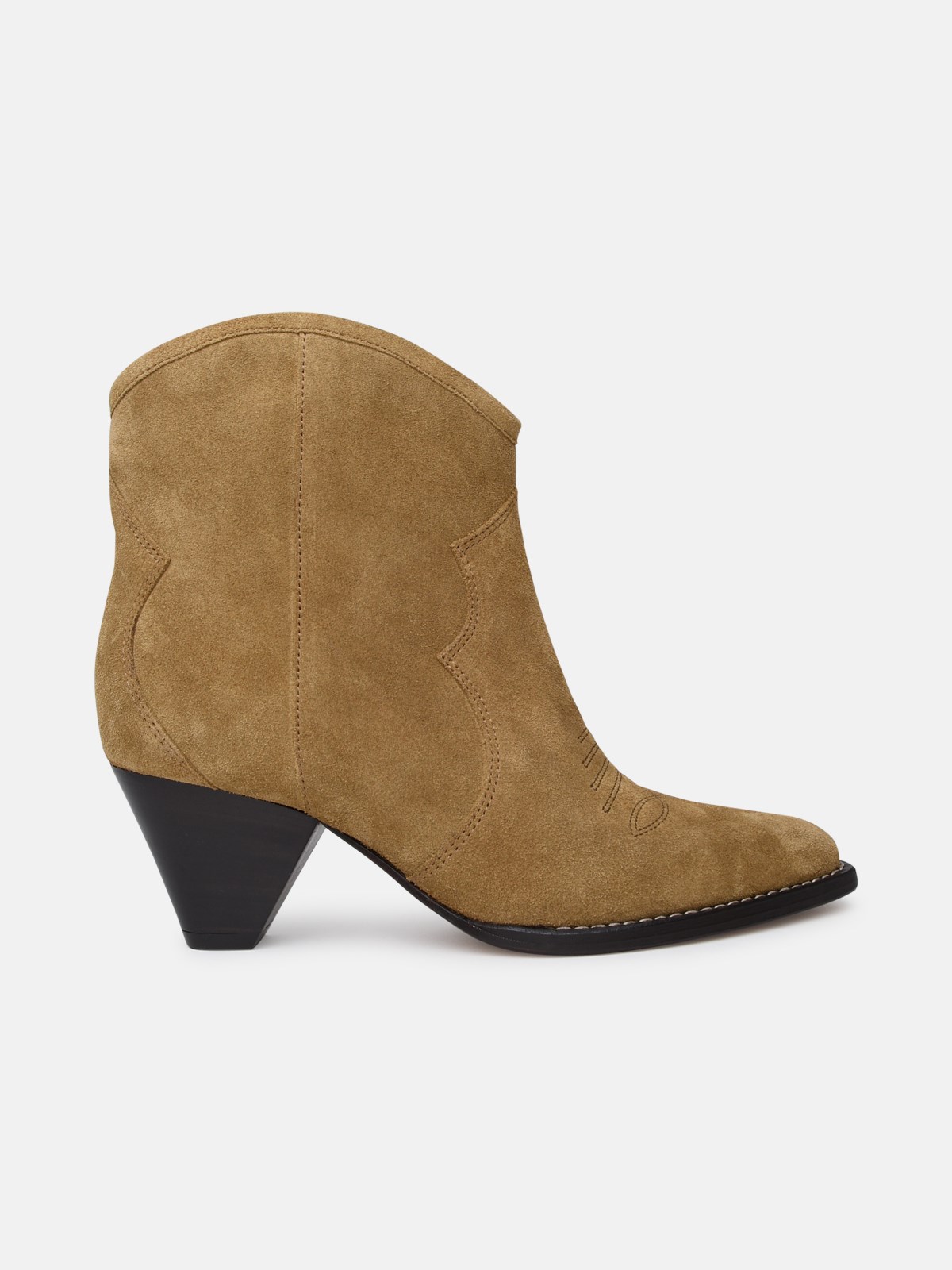 Isabel Marant Beige Darizo Suede Ankle Boots