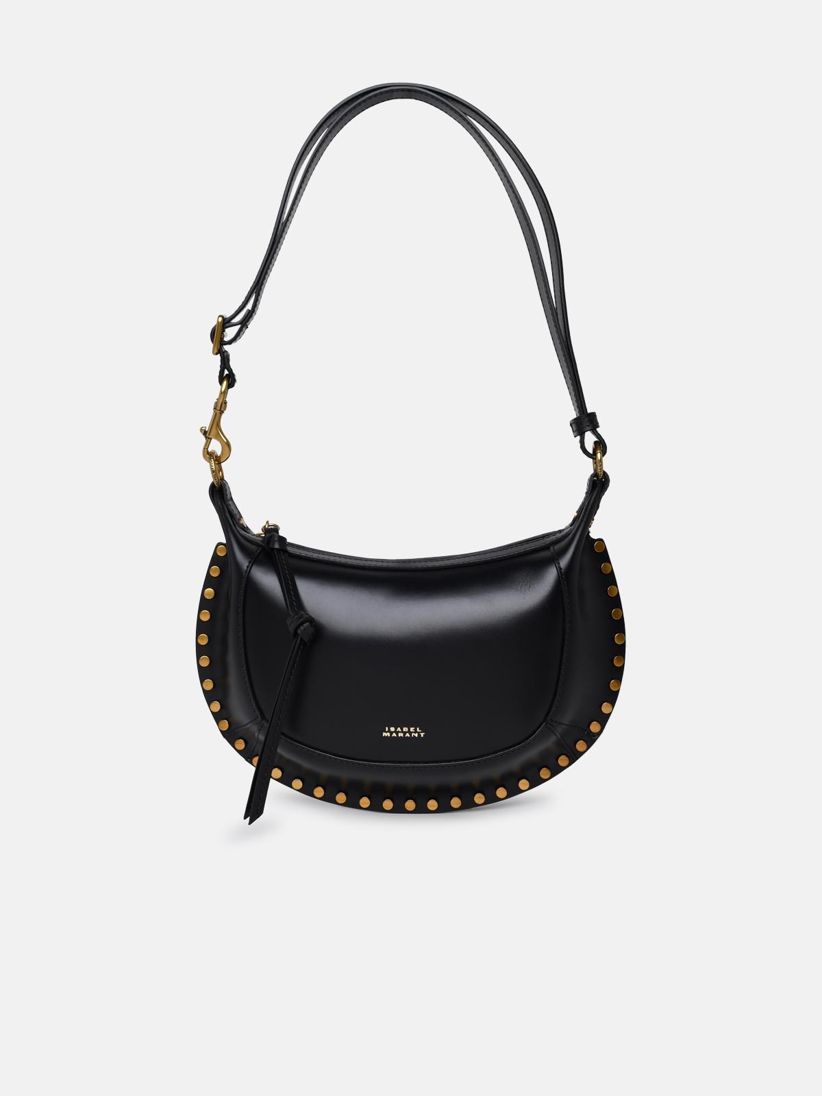 Isabel Marant 'oskan Moon' Black Leather Bag