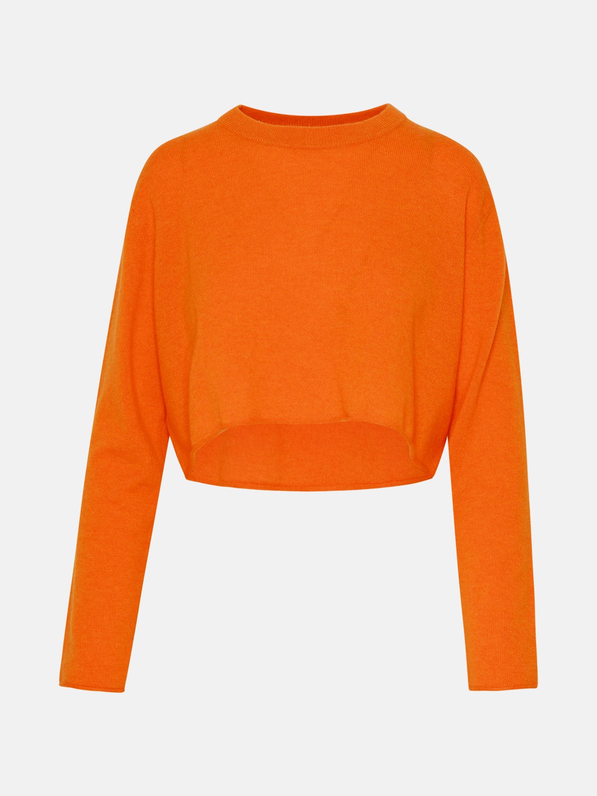 Lisa Yang Lilac Casmere Chloe Sweater In Orange