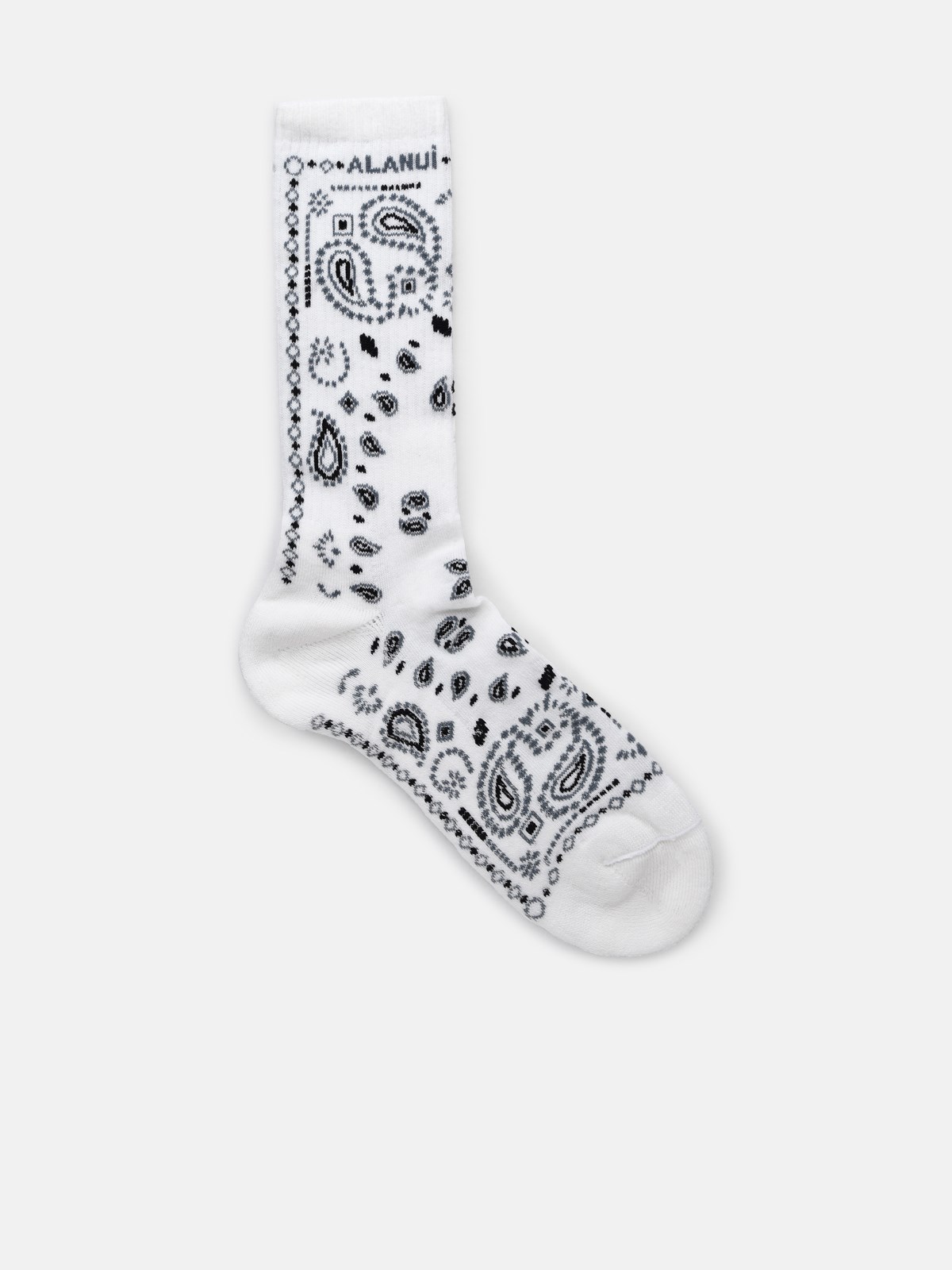 Alanui White Cotton Socks