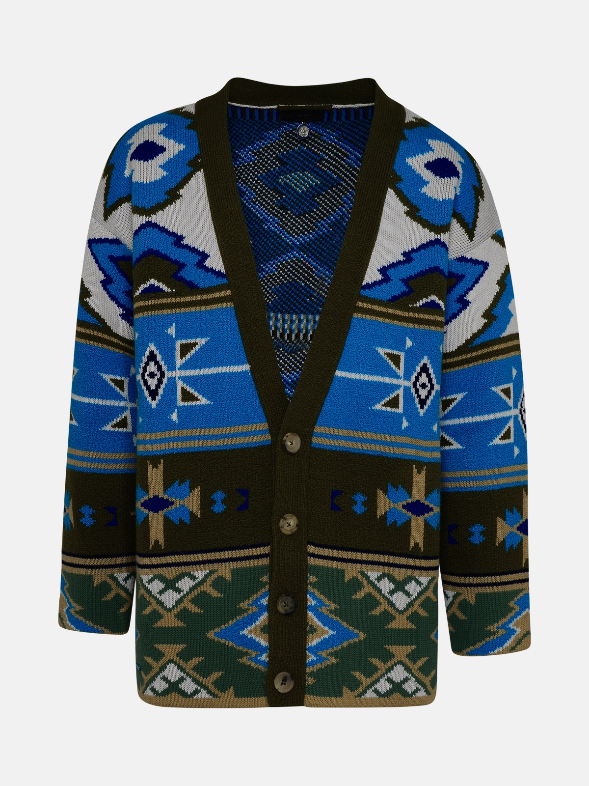 Alanui Cardigan Desert Road In Green
