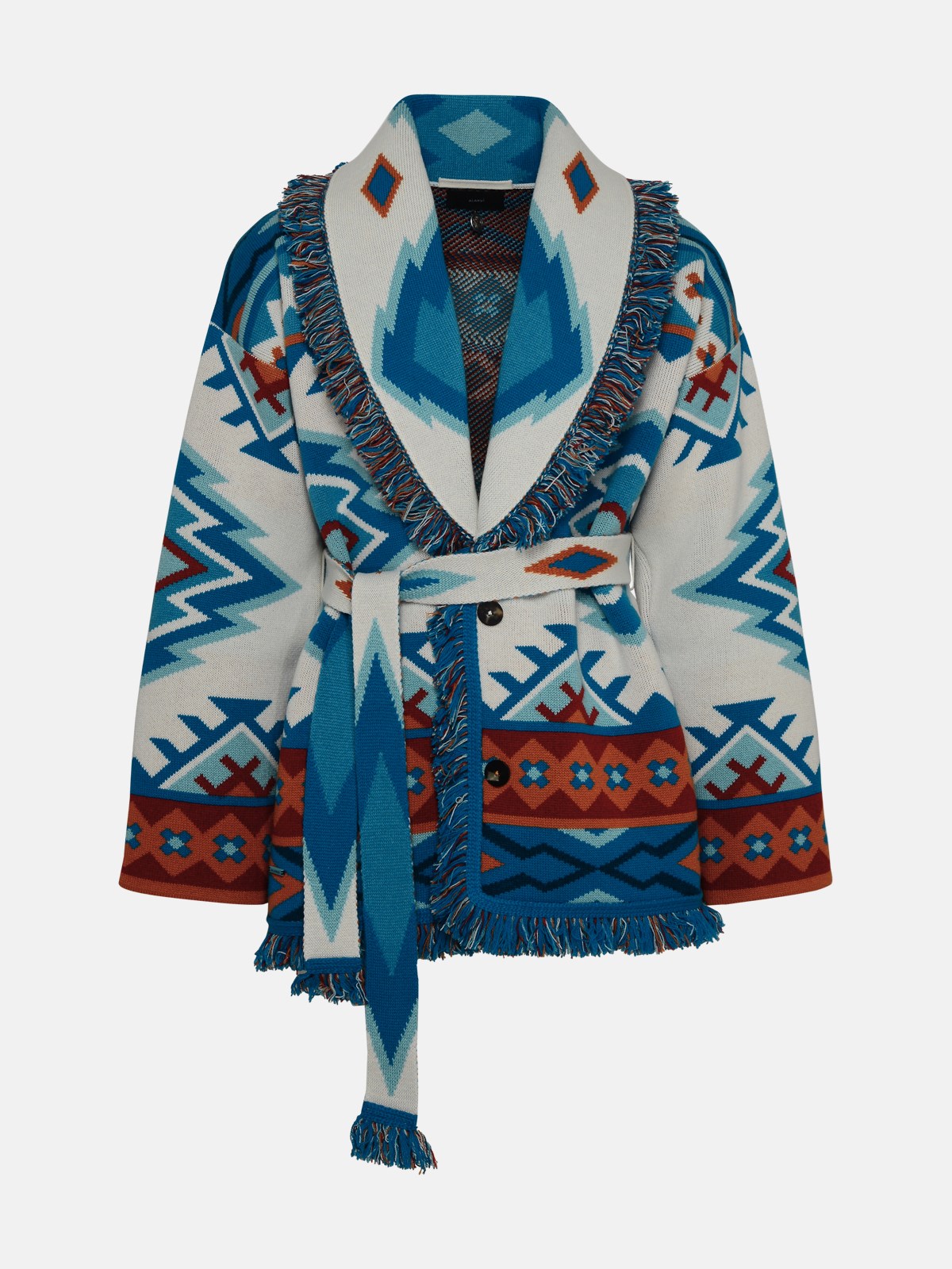 Alanui Cardigan Oasis In Light Blue