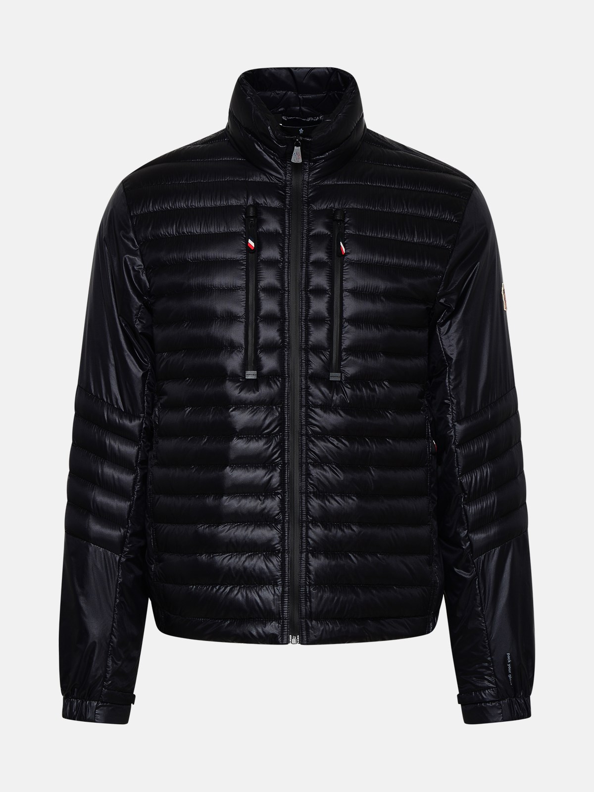 Moncler Grenoble Al Cashmere Black Nylon Puffer Jacket
