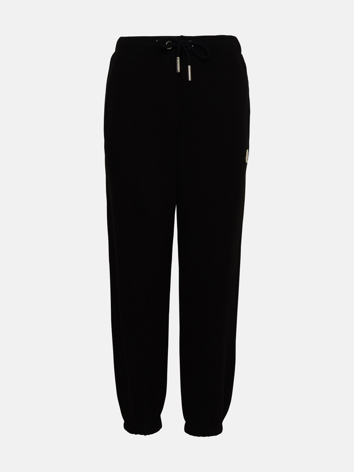 Moncler I Black Cotton Sporty Pants