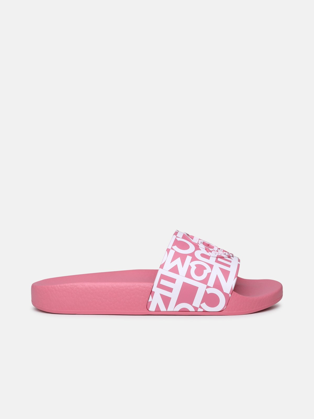 Moncler Petite Jeanne Rubber Slide Sandals In Pink