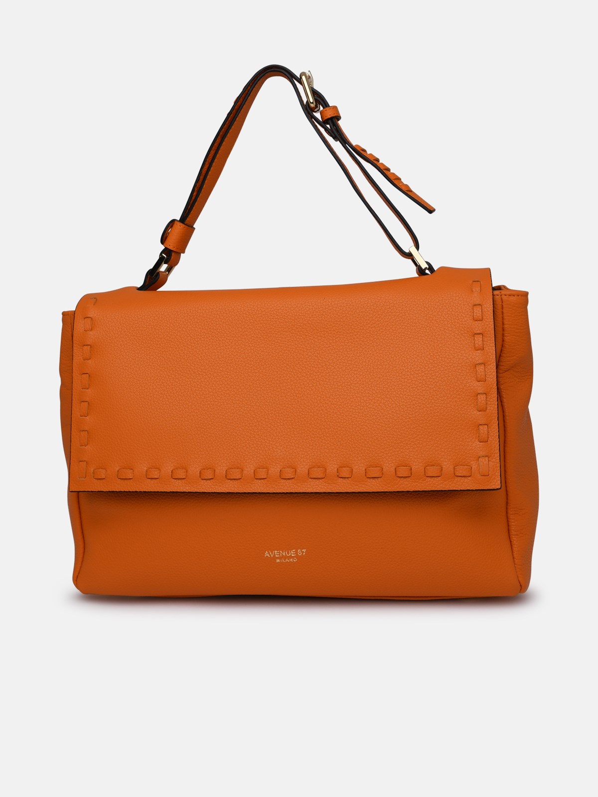 Avenue 67 Orange Leather Electric Bag