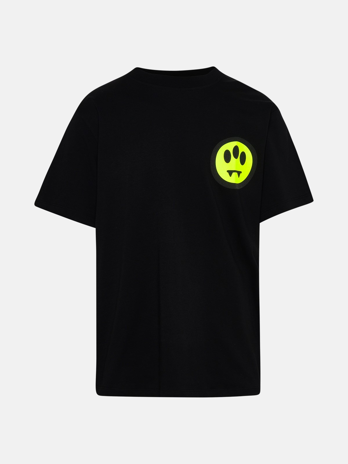 Barrow Teen Logo-print Cotton T-shirt In Black