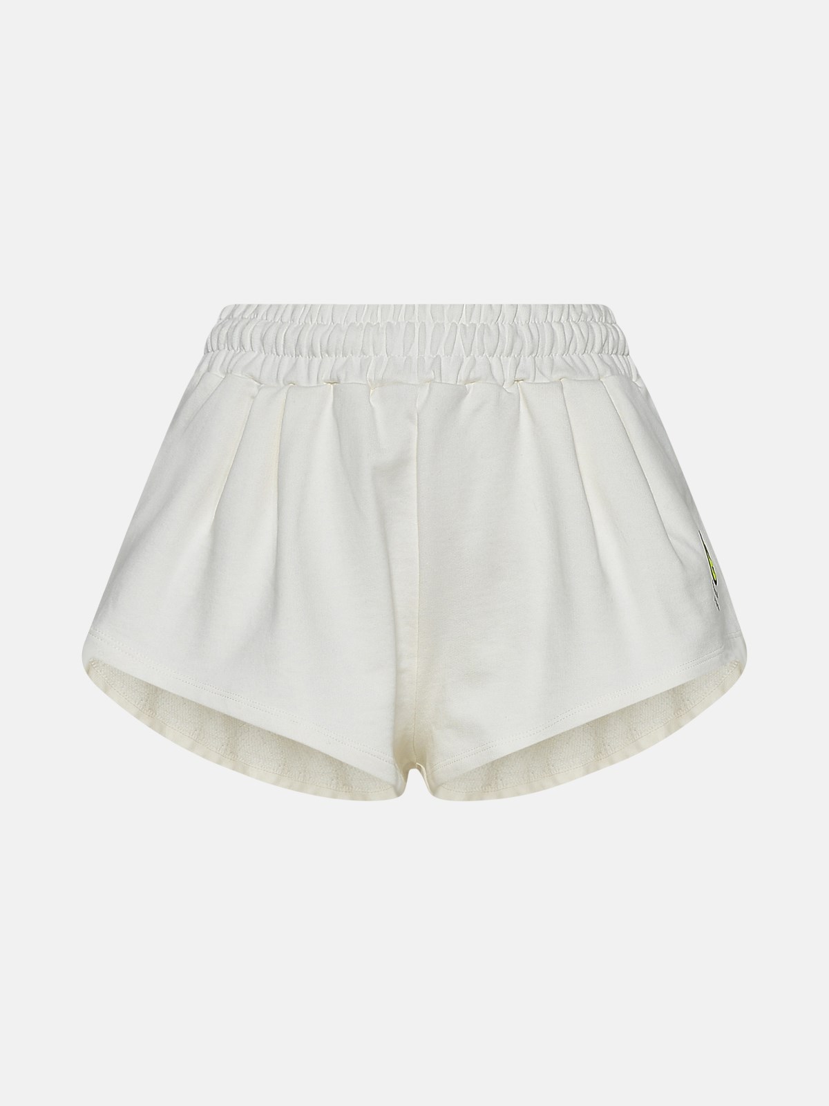 Barrow White Cotton Shorts