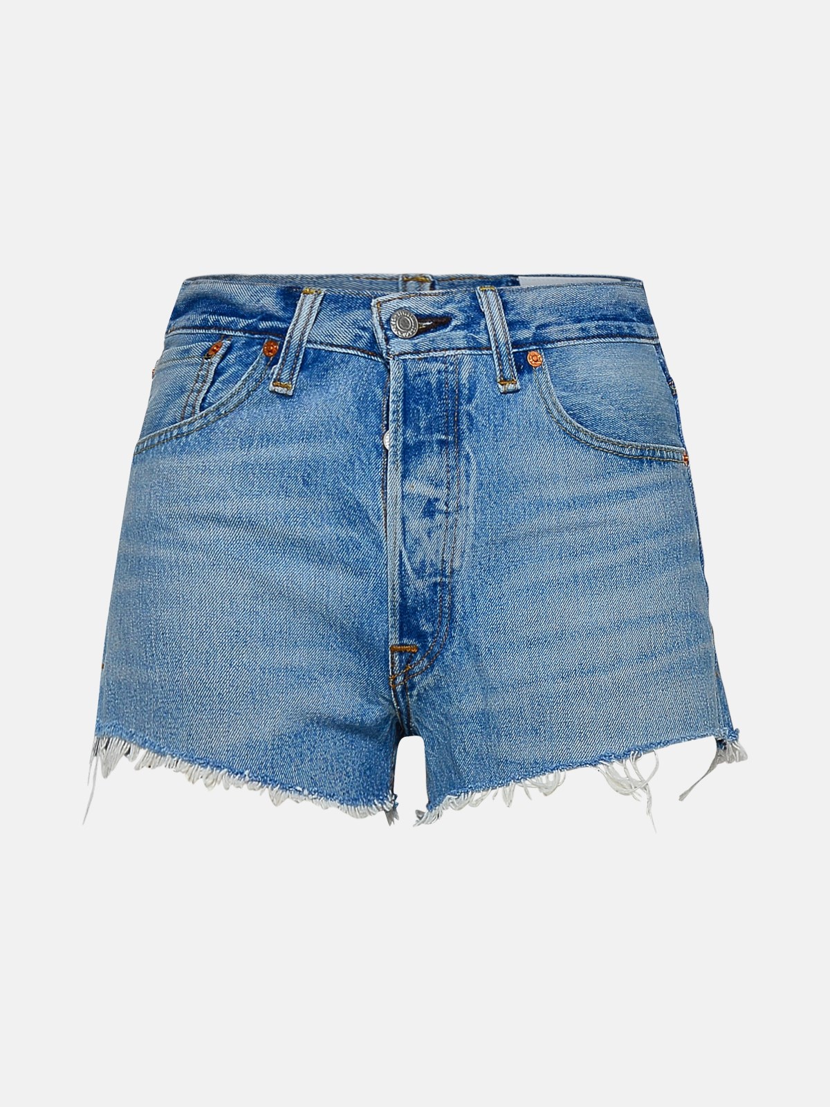 Re/done Shorts In Denim Azzurri In Blue | ModeSens