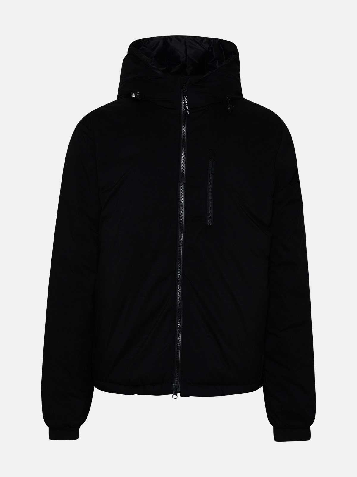 Canada Goose Black Polyester Cg Lodge Parka