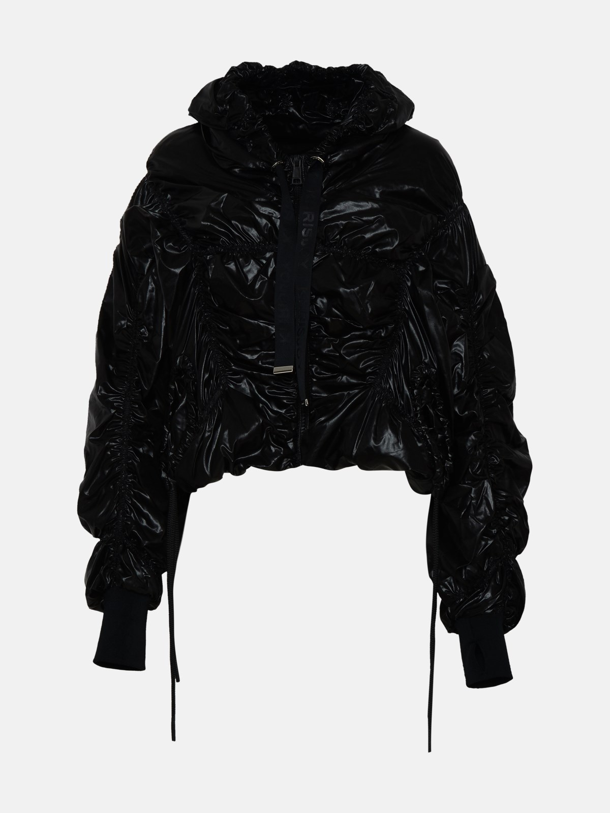 Shop Khrisjoy Black Nylon Cloud Jacket