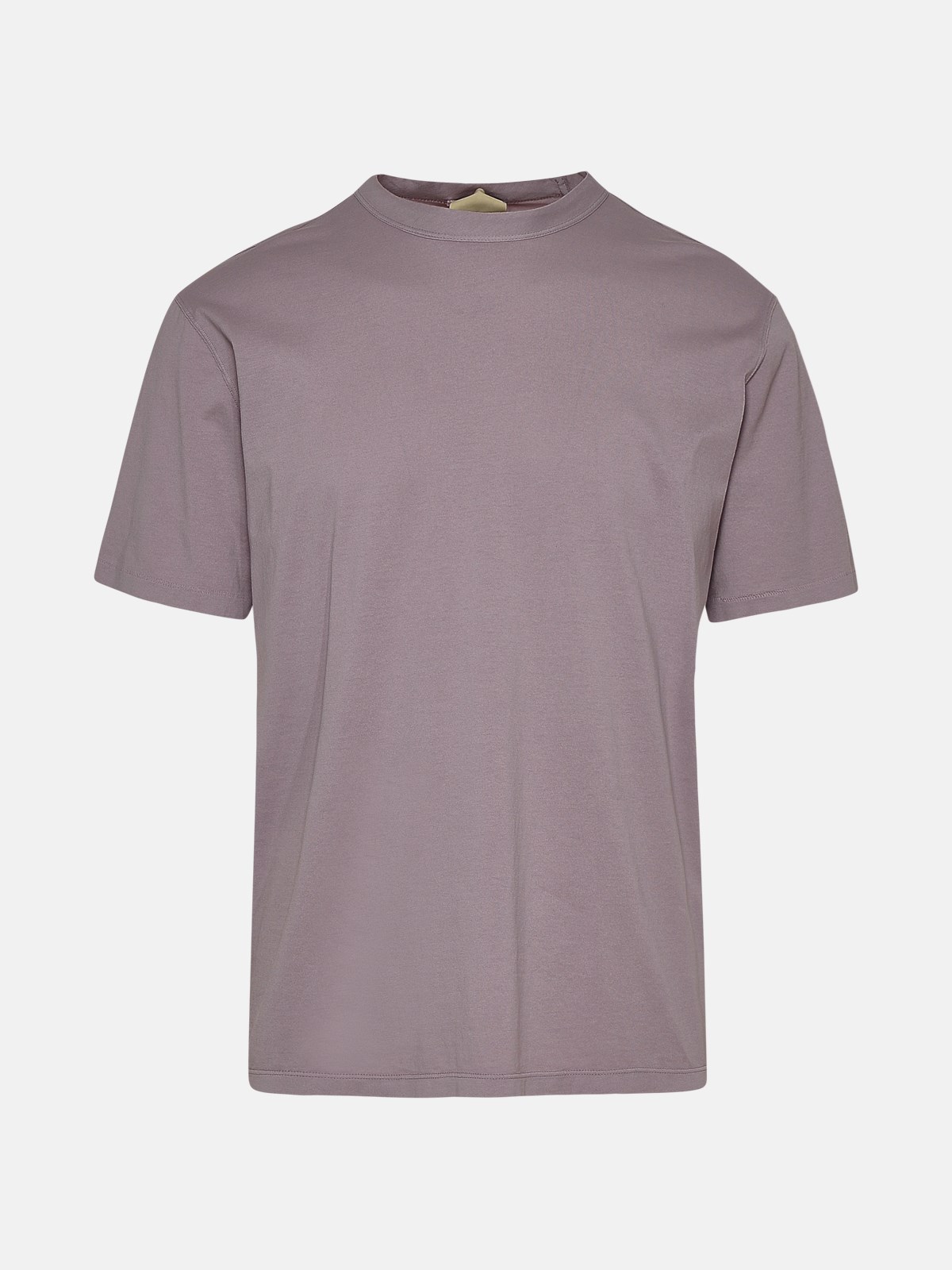 Ten C Malva Cotton T-shirt In Grey