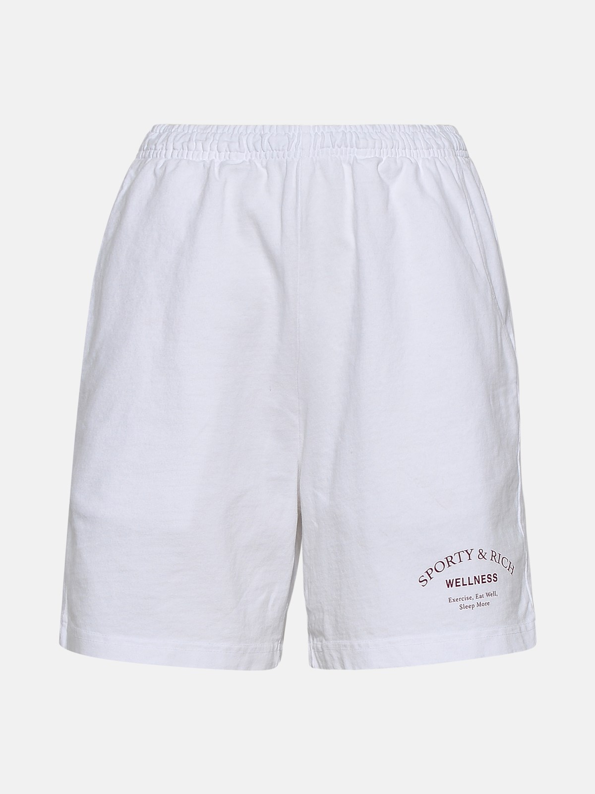Sporty And Rich White Cotton Shorts