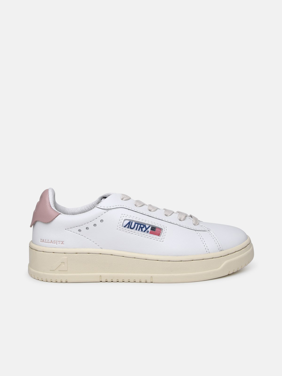 Autry White Leather Dallas Sneakers
