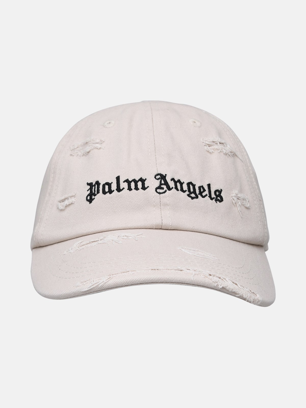 Palm Angels Beige Cotton Cap