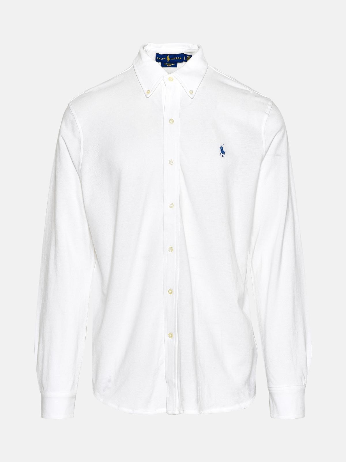 POLO RALPH LAUREN White Cotton Sweater