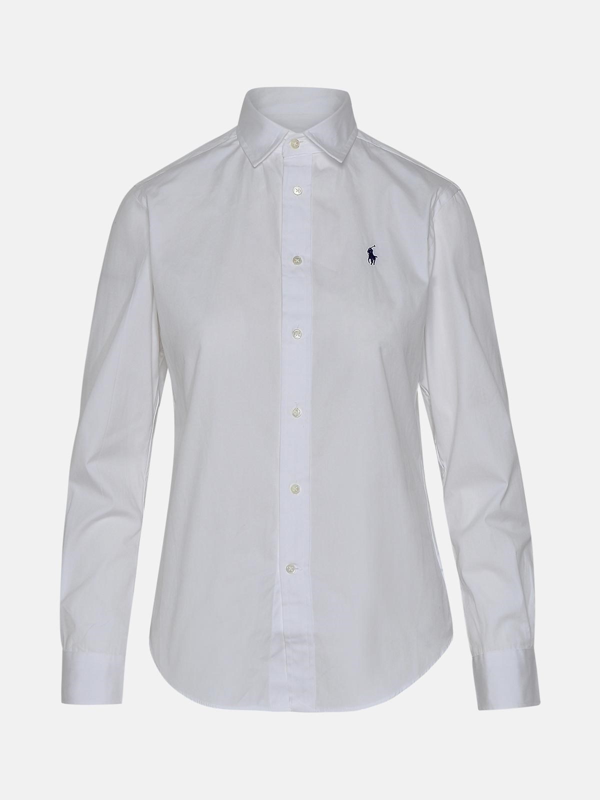 POLO RALPH LAUREN White Cotton Shirt