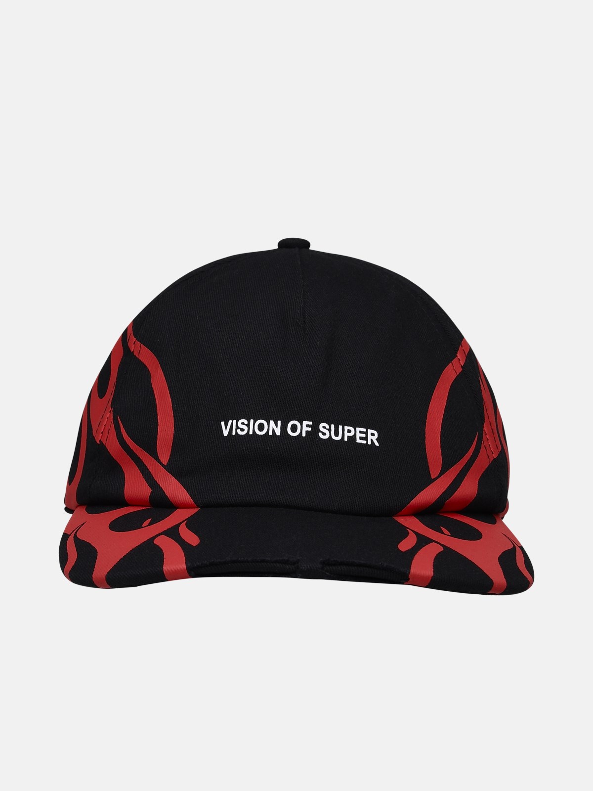 Vision Of Super Kids' Black Cotton Cap