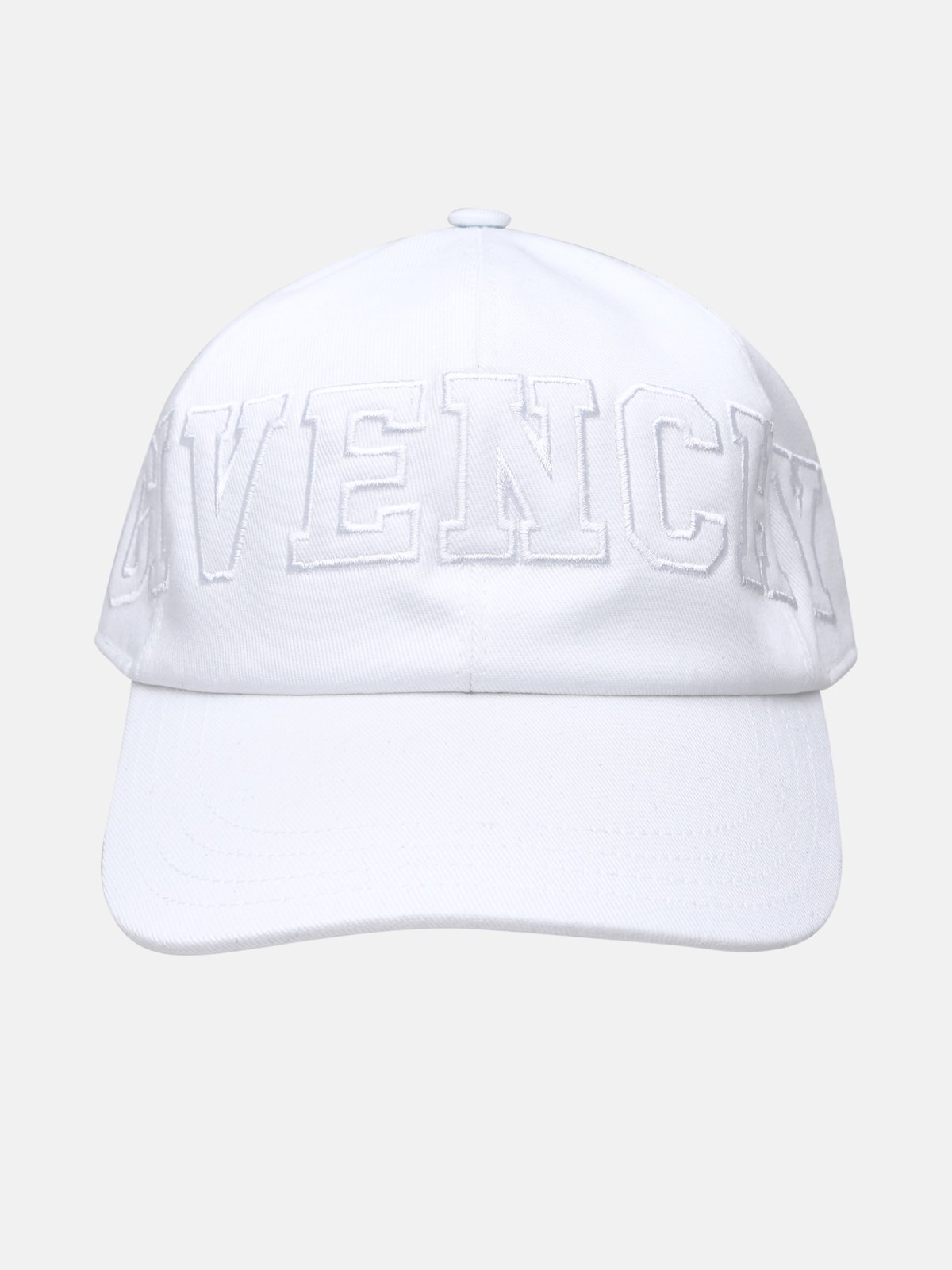 GIVENCHY WHITE COTTON CAP