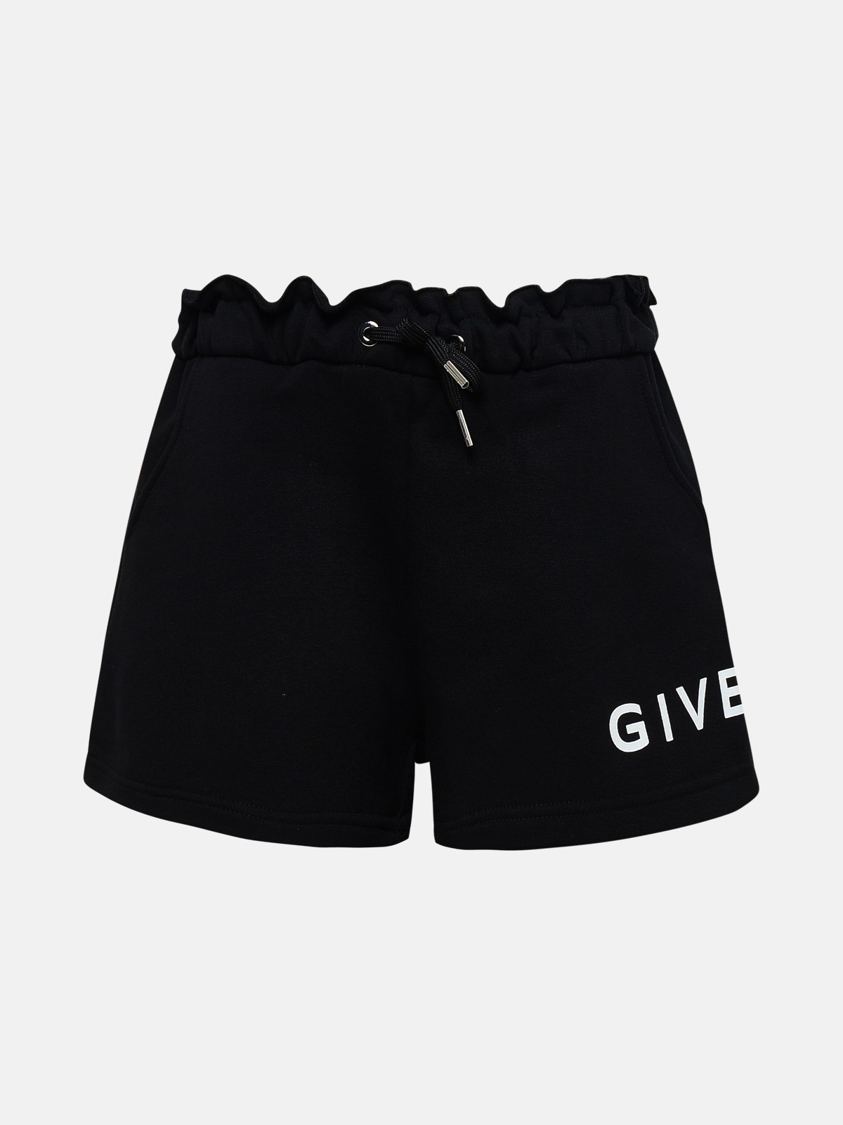 Givenchy 4g-jacquard Terry Shorts In Black