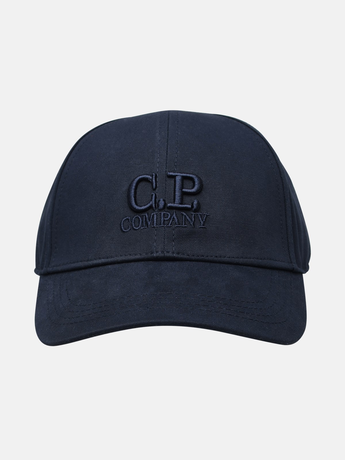 C.P. COMPANY NAVY COTTON CAP