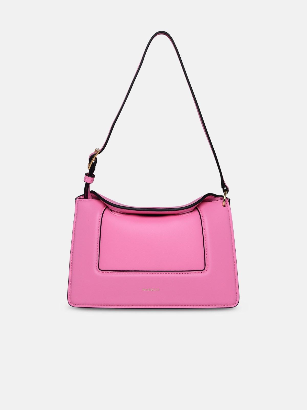 Wandler Penelope Micro Bag In Pink Leather In Fuchsia