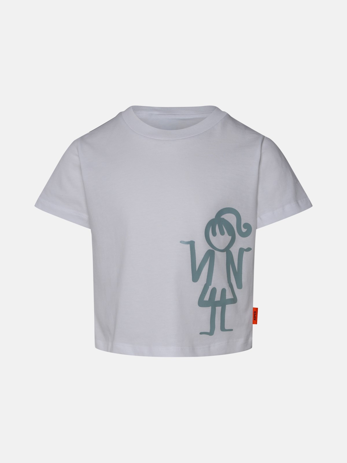 Aspesi Kids' T-shirt Stampa In White