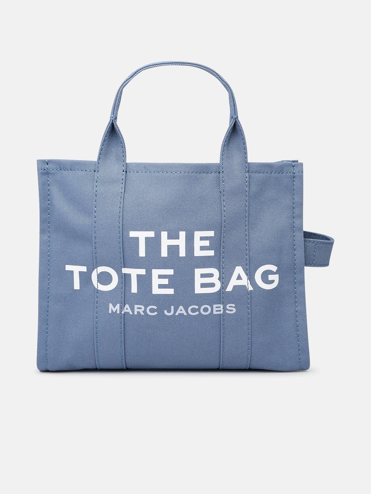 Marc Jacobs (the) Small Cotton Tote Bag In Blue