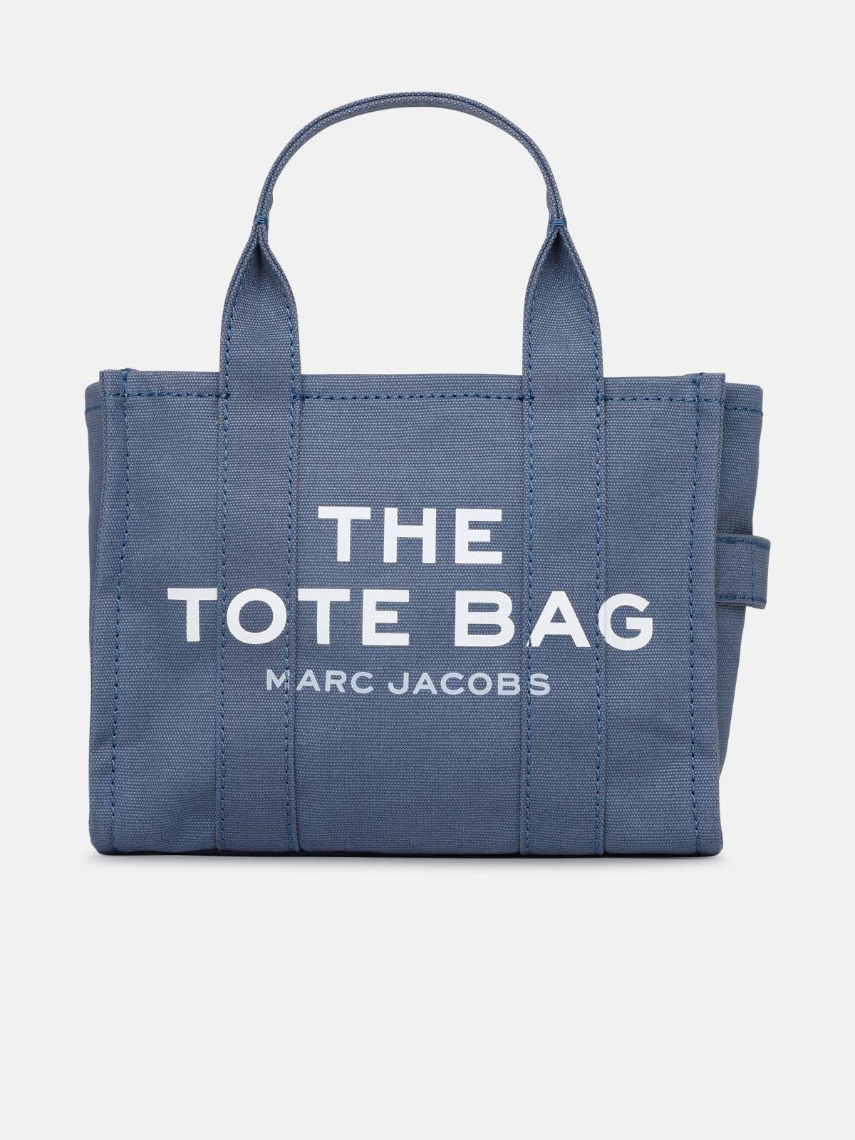 Marc Jacobs (the) Cotton Mini Tote Bag In Blue