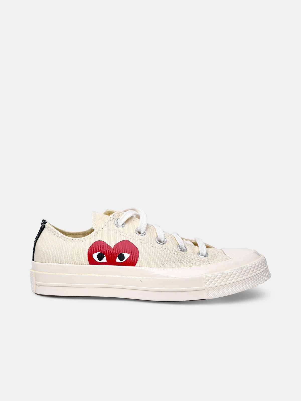 Comme Des Garçons Play X Converse Cotton Chuck Sneaker In