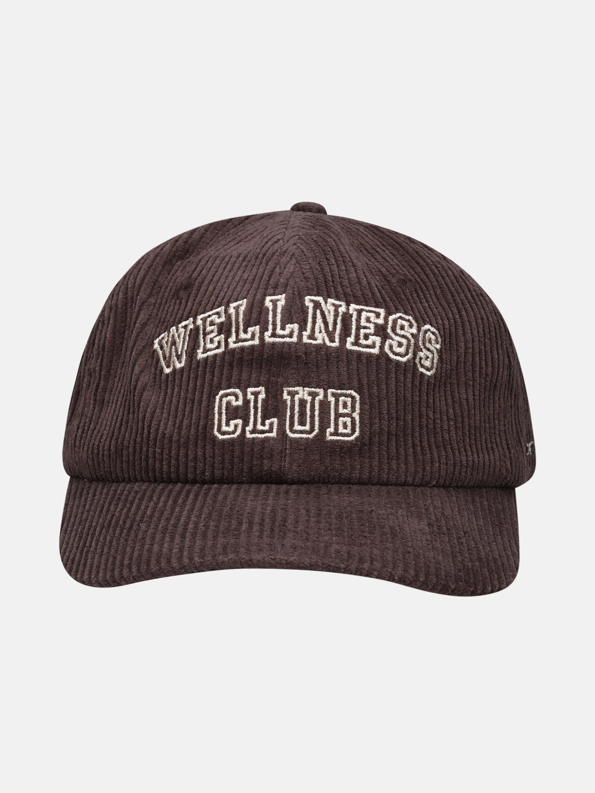 SPORTY AND RICH BROWN VELVET CAP