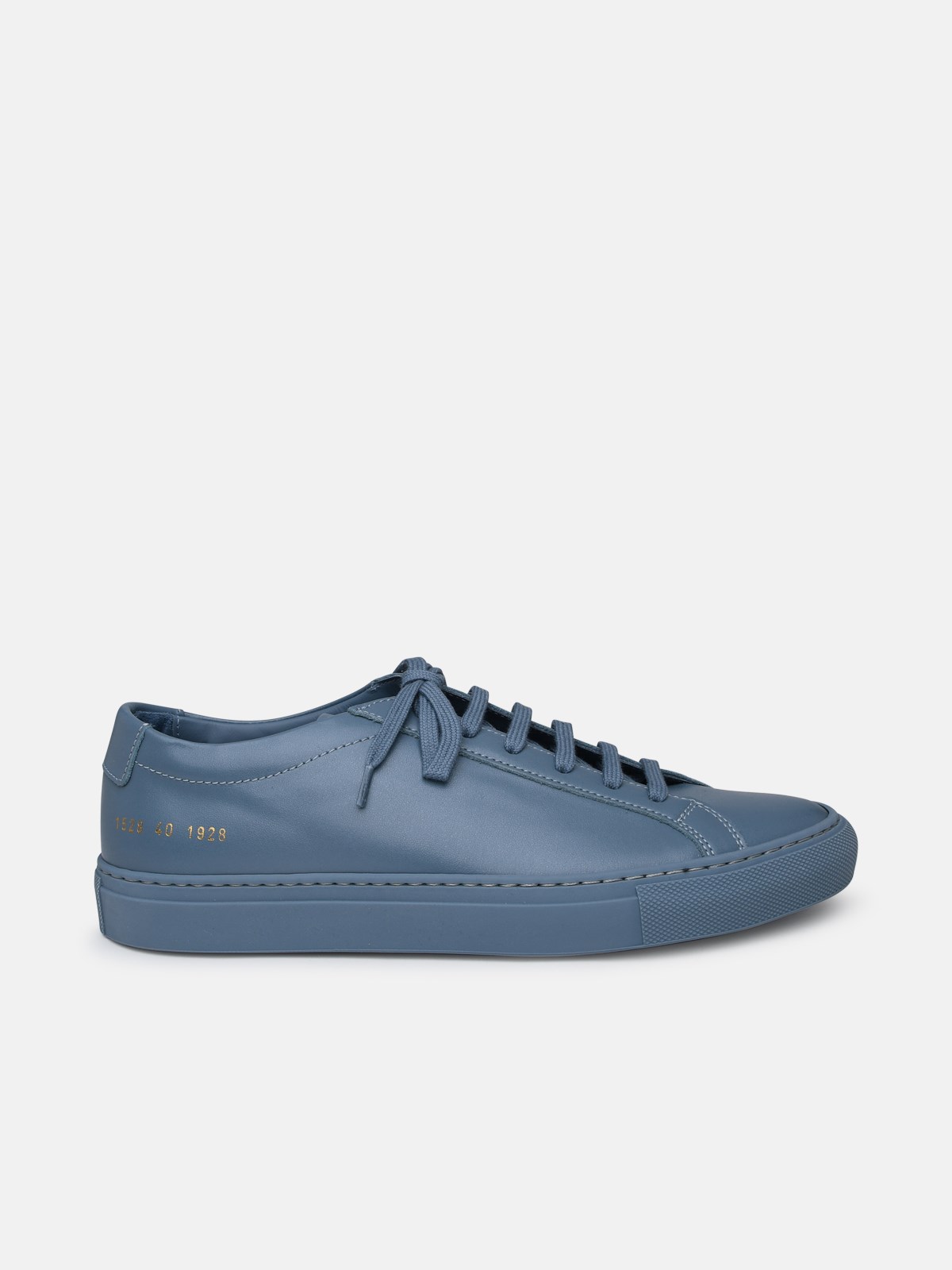 Common Projects Stone Blue Leather Achilles Sneakers