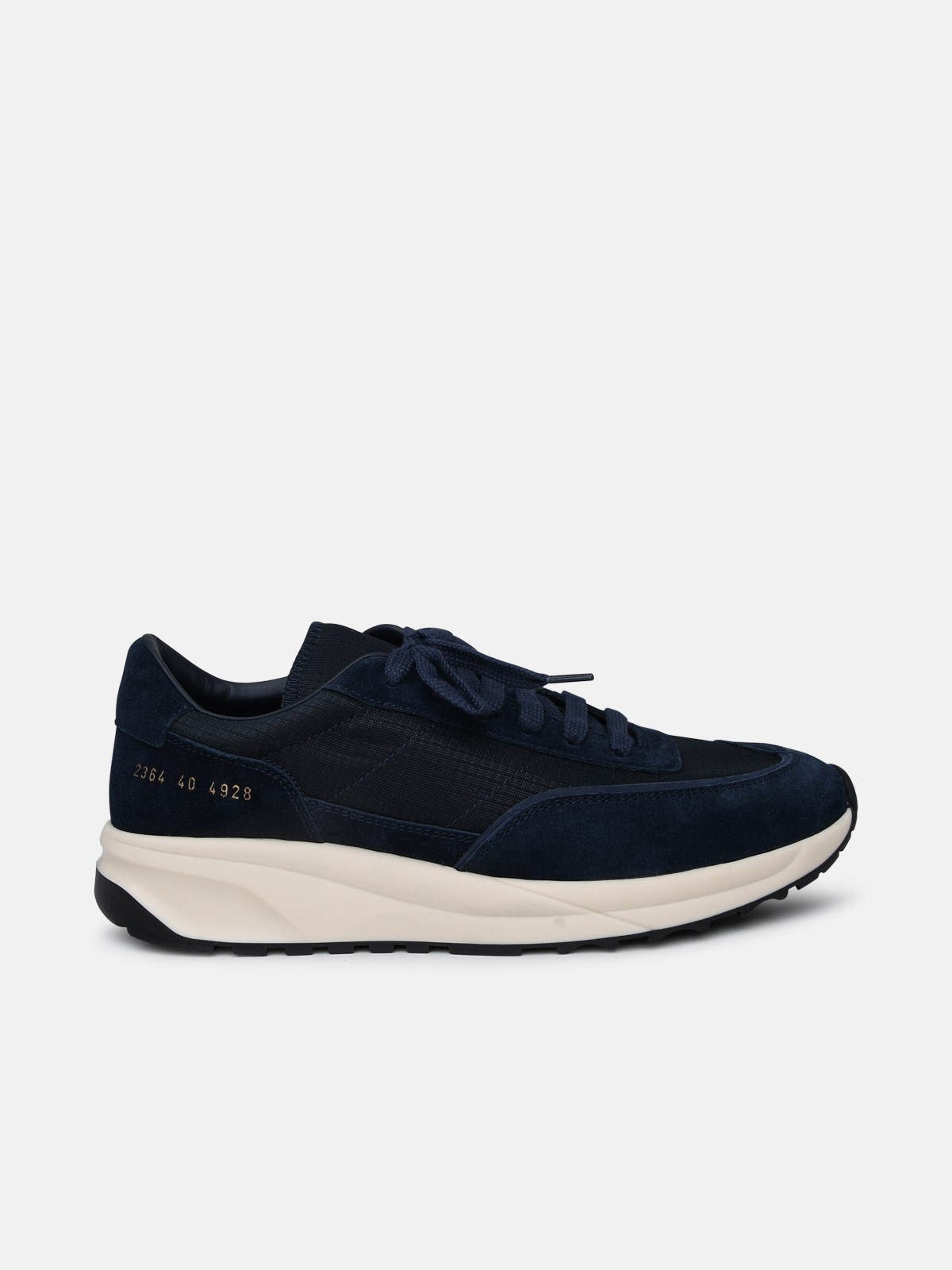 Common Projects Navy Suede Blend 80 Sneazer Track 80