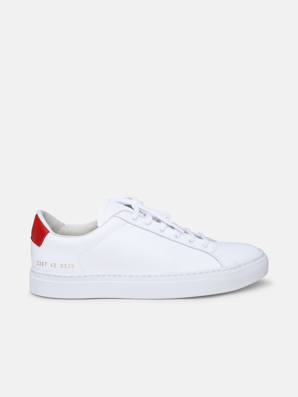 Common Projects White Leather Back Sneakers