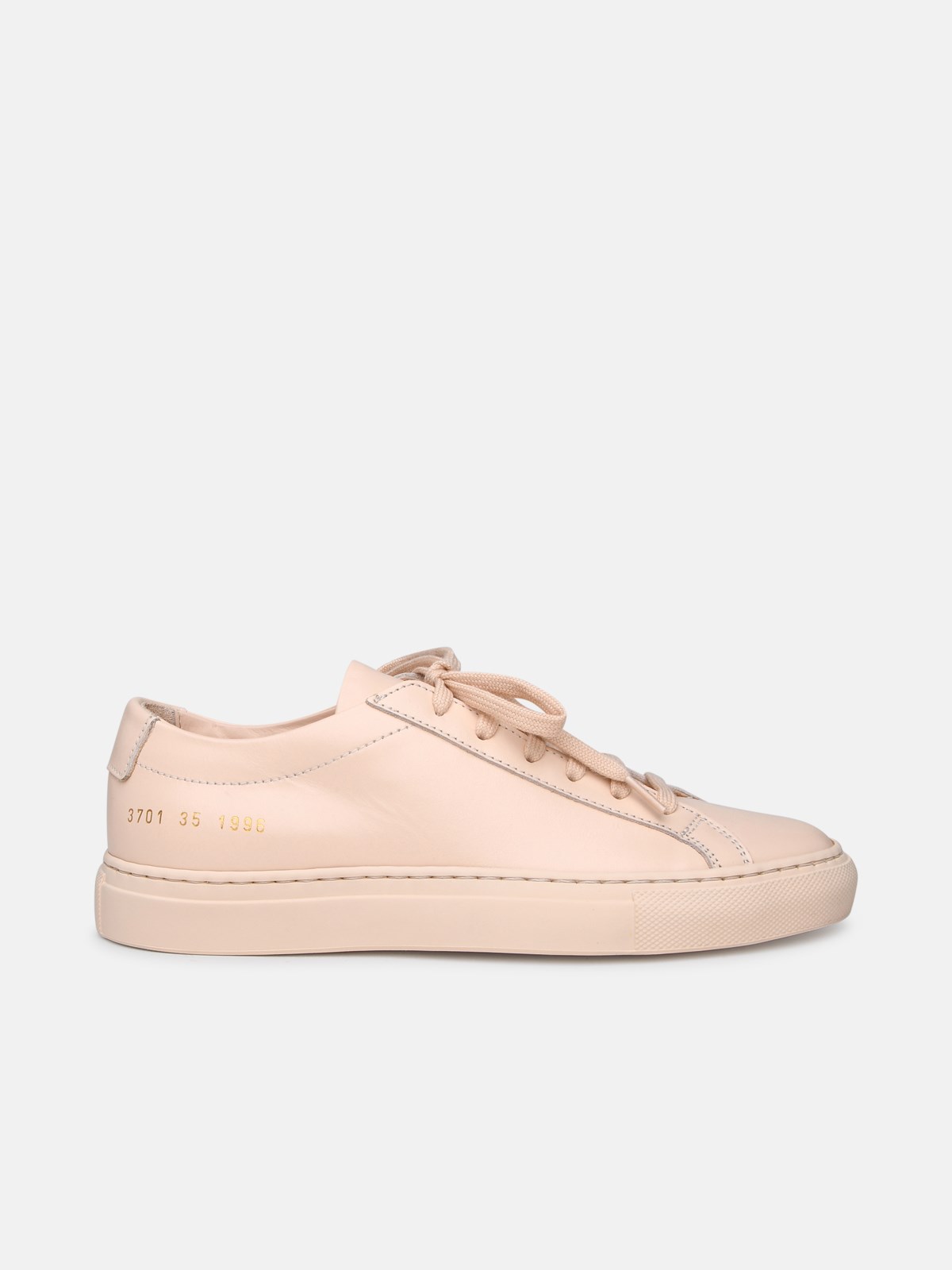 Common Projects Pink Leather Achilles Sneakers