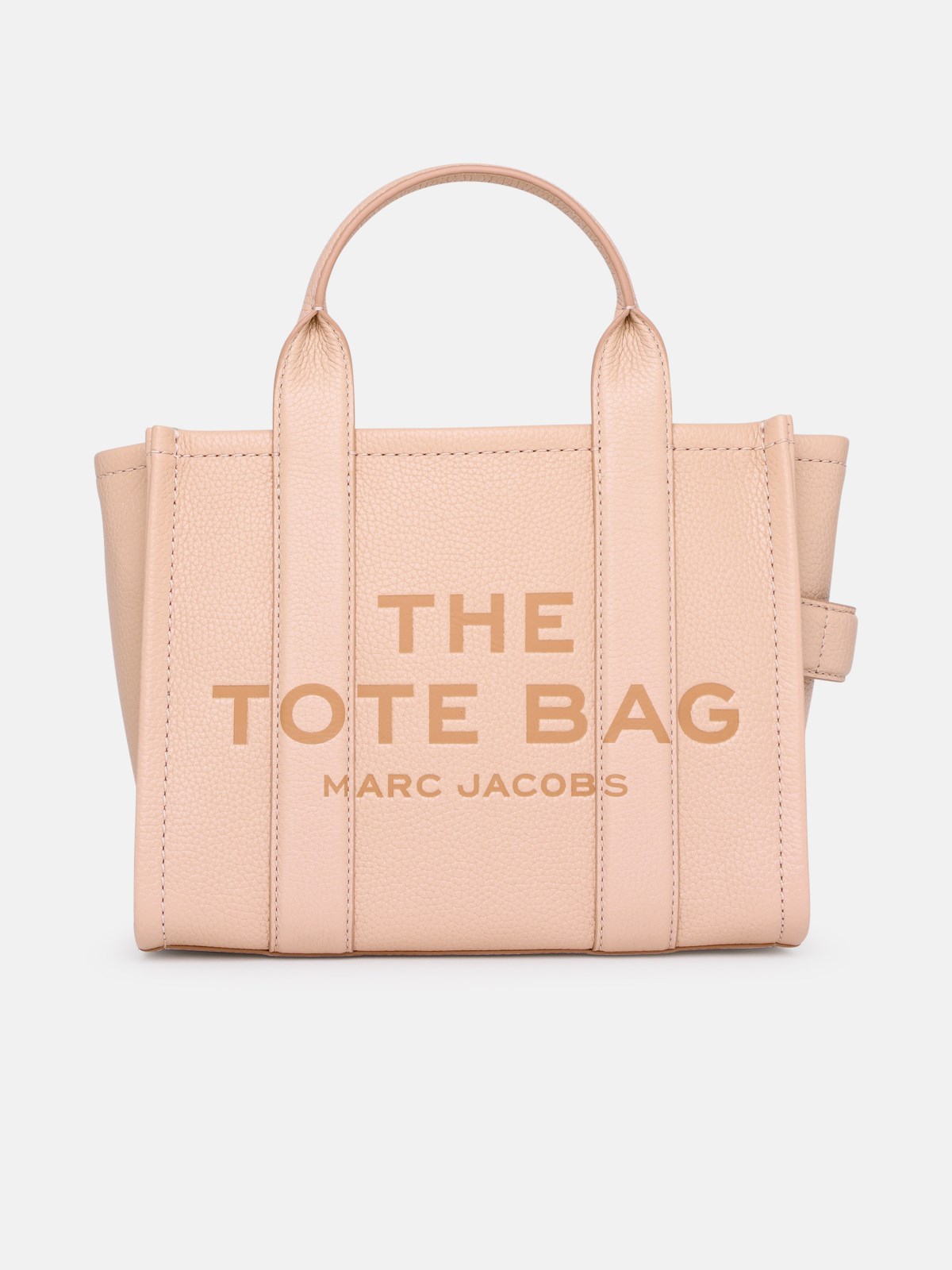 Marc Jacobs (the) Rose Leather Midi Tote Bag In Pink