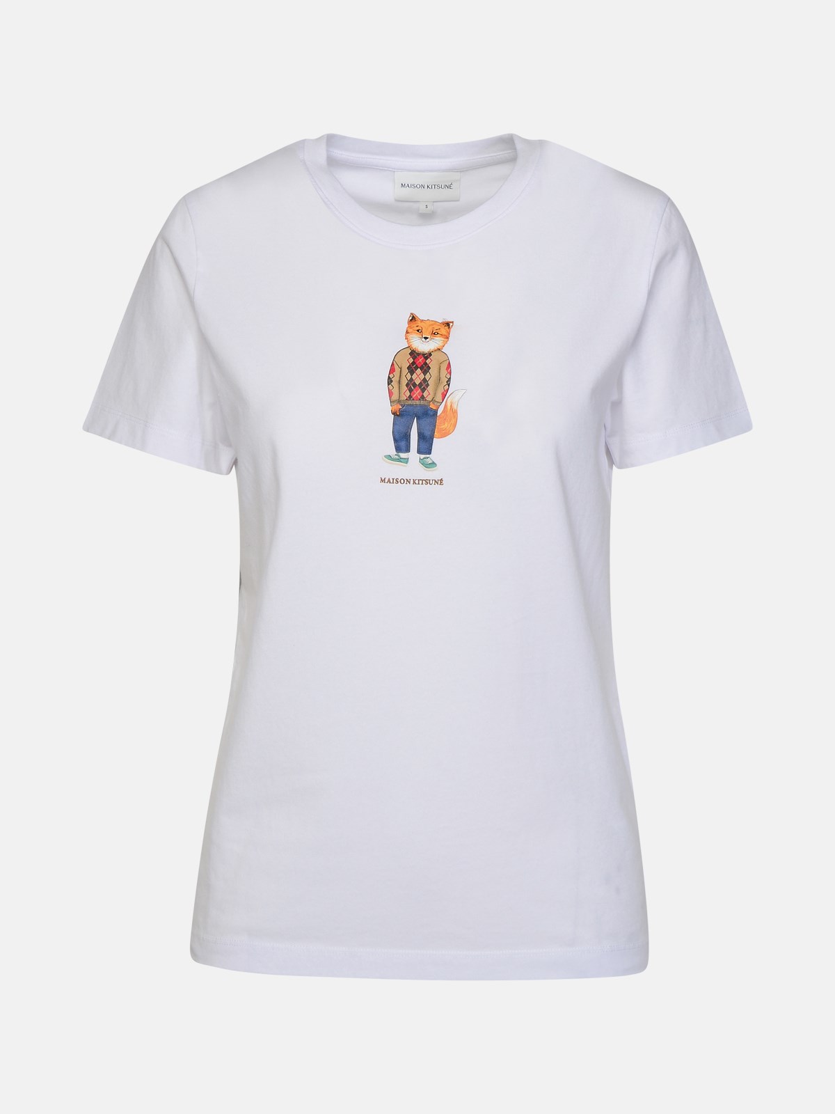 Maison Kitsuné T-shirt Dressed Fox In White