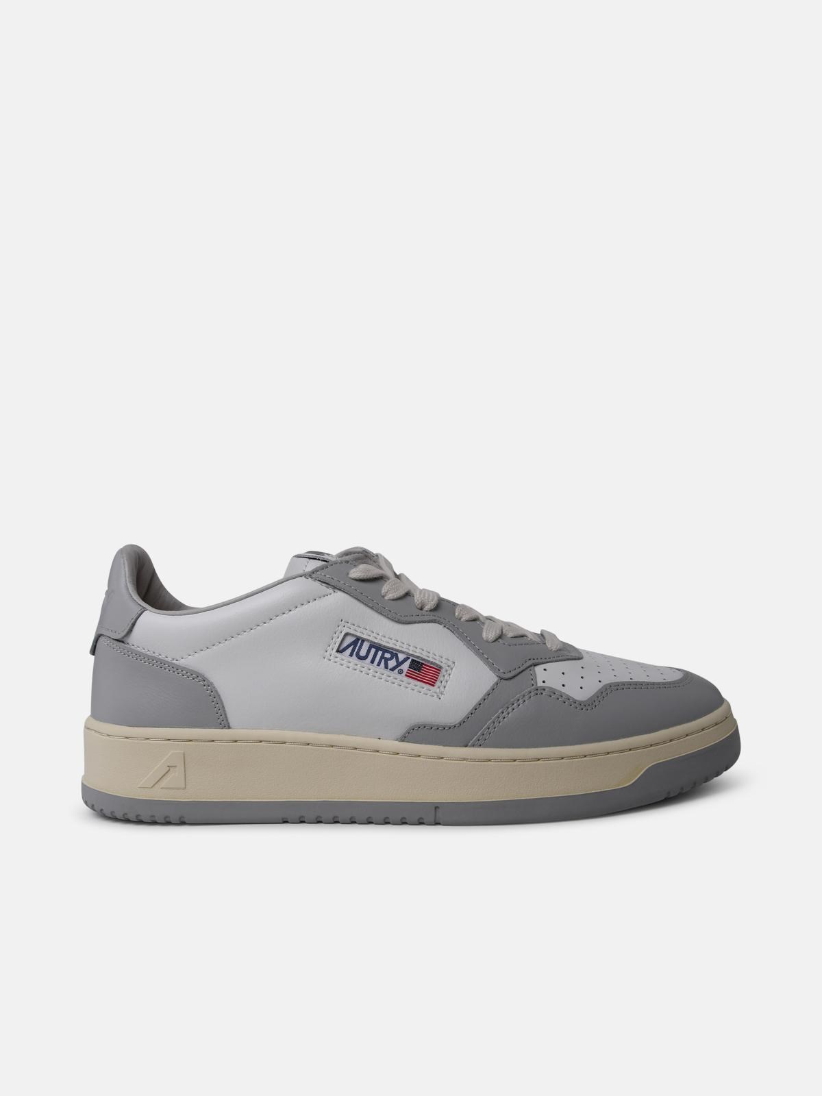 Autry Sneaker Medalist Bicolor In Grey