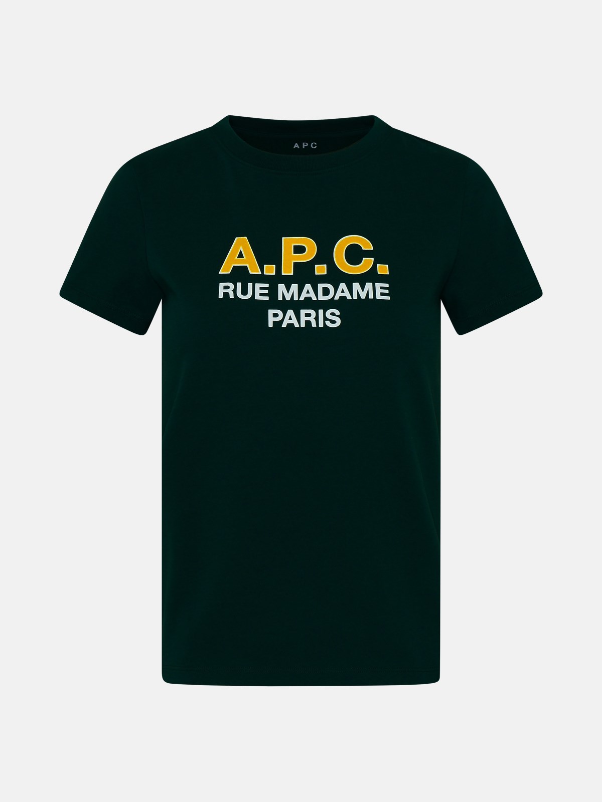 Apc Green Cotton T-shirt