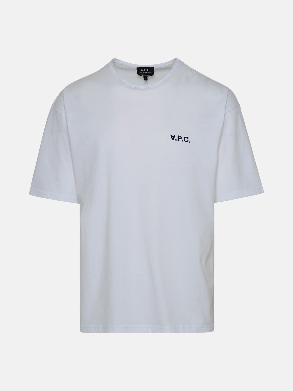 A.p.c. White Cotton Cashmere T-shirt