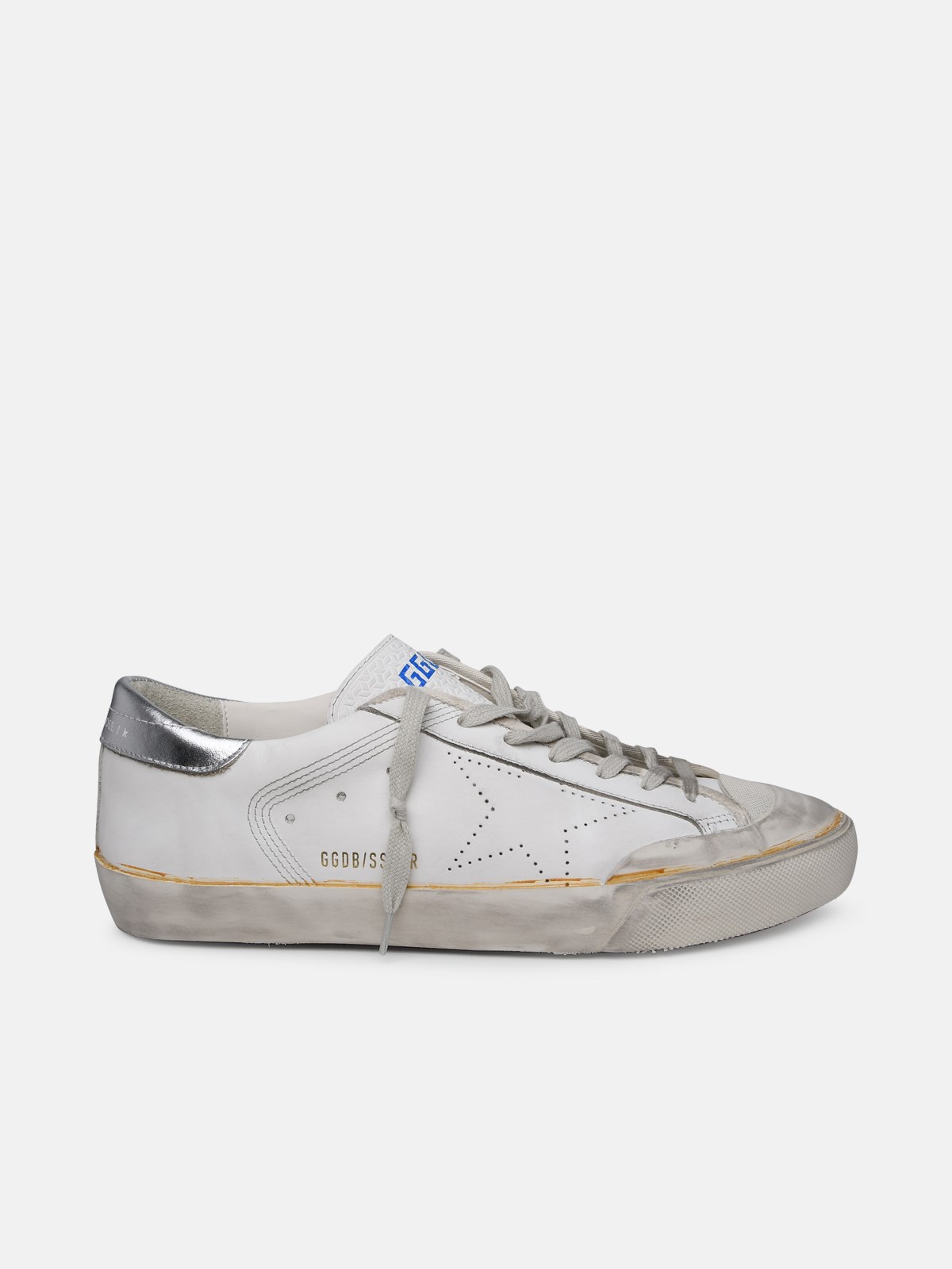 Golden Goose Sneaker Tal.argento In White