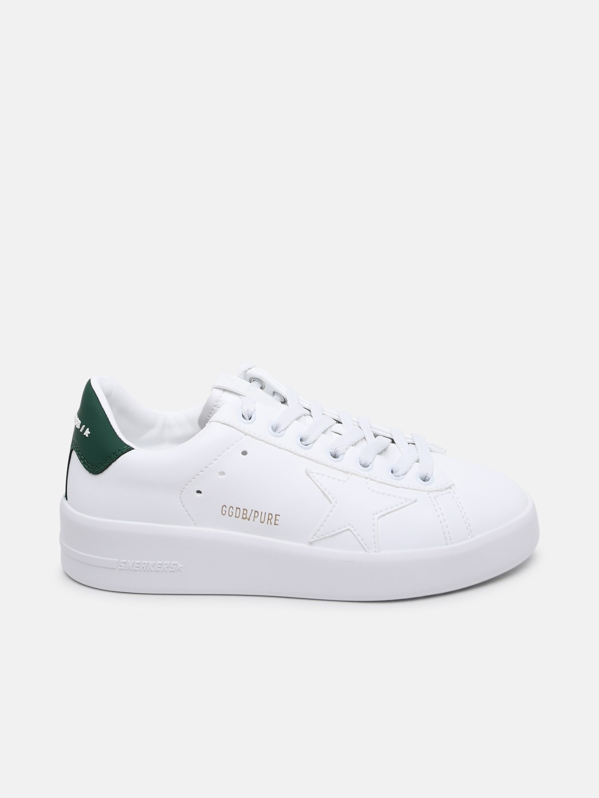 Golden Goose Sneaker Pure Bio Tal.verde In White