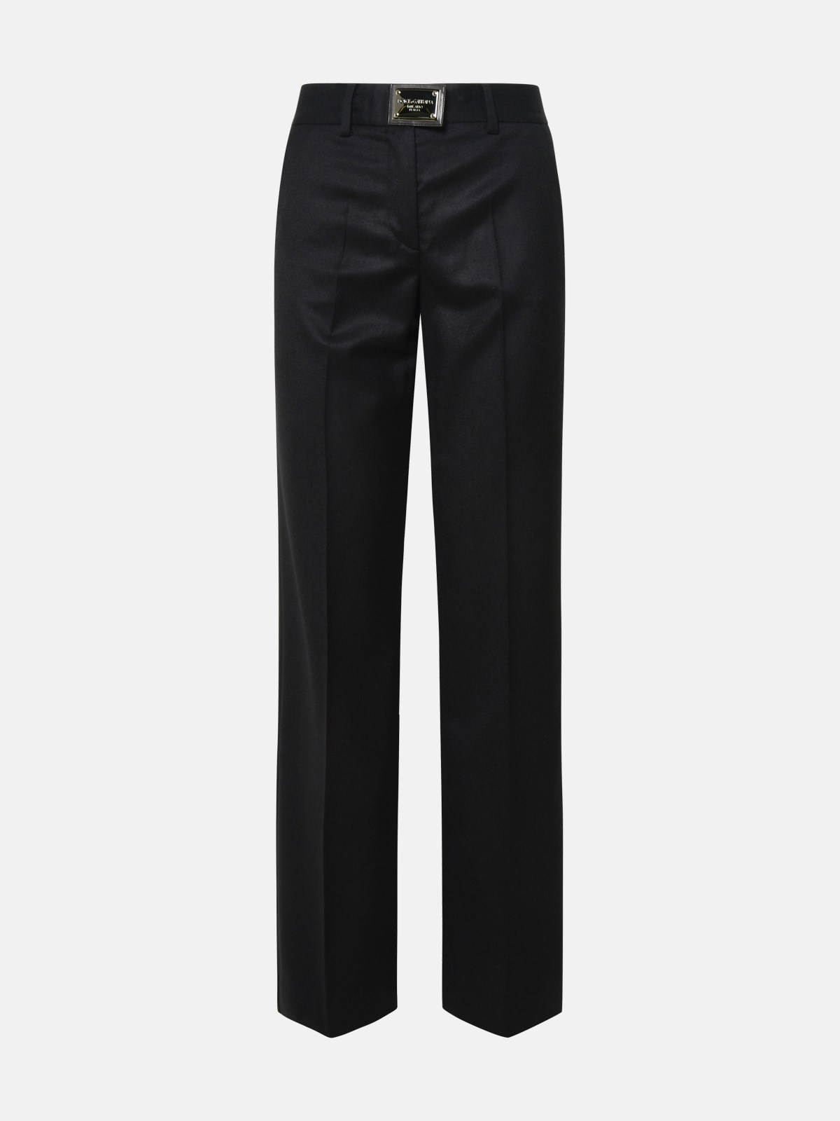 Dolce & Gabbana Pantalone Cintura In Black